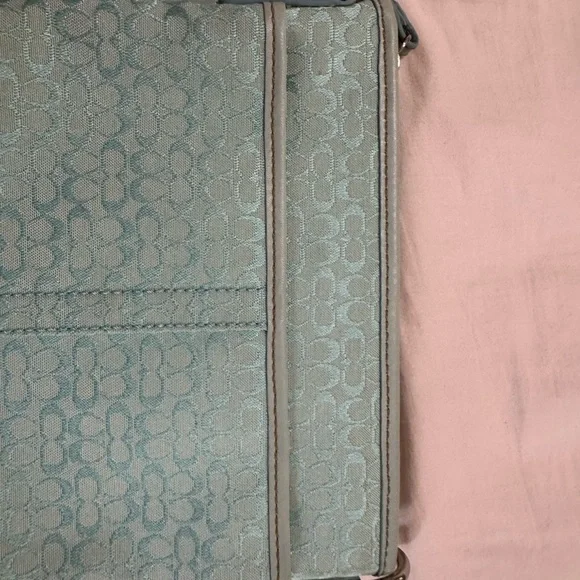 Coach Y2K Ice Sky Blue monogram Crossbody Bag - Picture 5 of 8